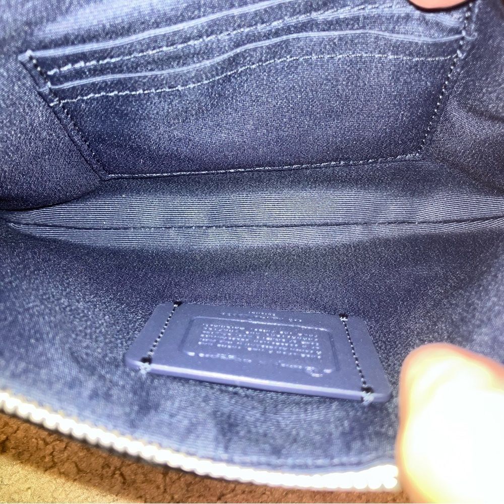 NWT Coach x Disney Cinderella Large Corner Zip Wristlet - Picture 4 of 5